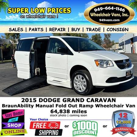2015 Dodge Grand Caravan SE for $0 Build Credit, Poor