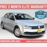 2015 Volkswagen Jetta 2.0 S Tech for $0 Build Credit,