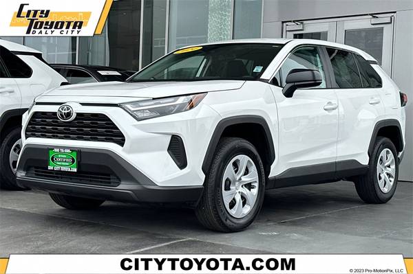 2024 RAV4 LE for $0 Build Credit, Poor Credit, Bad