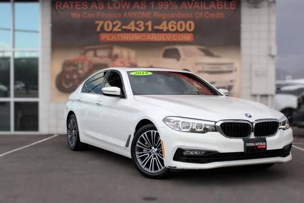 2018 BMW 5 Series 530i Sedan for $0 Build Credit,