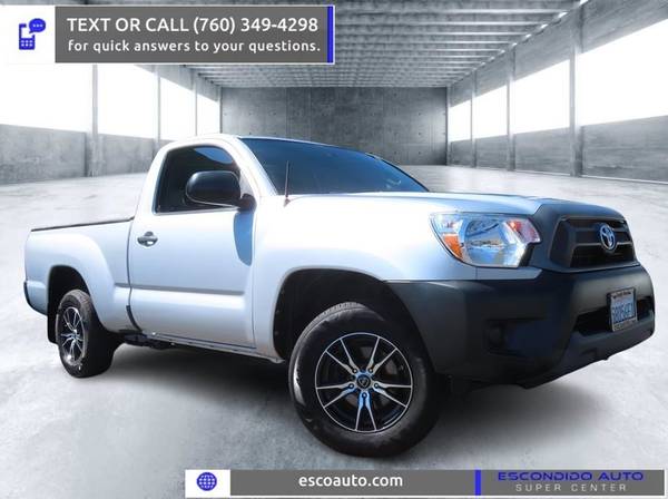 2012 Toyota Tacoma Pickup for $0 Build Credit, Poor Credit,