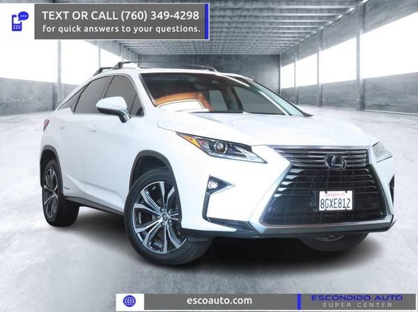2019 Lexus RX 450h AWD - Credit Options Available! for