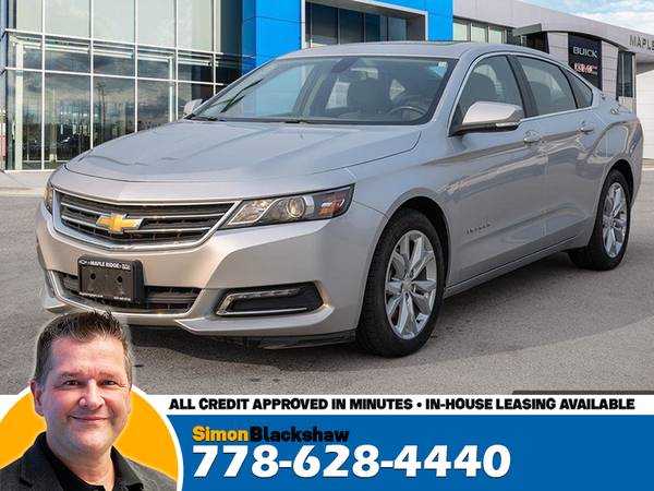 2019 Chevrolet Impala LT V6 for $0 Build Credit, Poor
