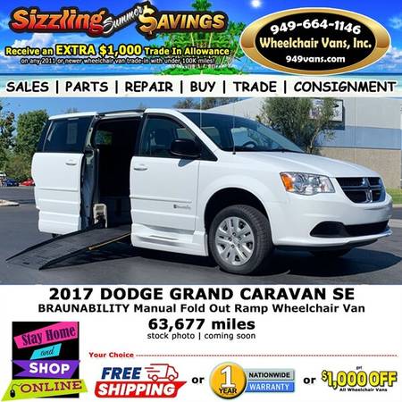 2017 Dodge Grand Caravan SE for $0 Build Credit, Poor