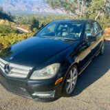2012 Mercedes Benz C250 Sport - Black, 157k miles, Back-Up