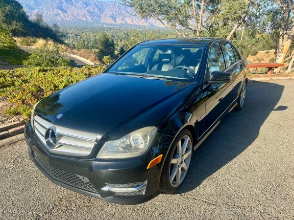 2012 Mercedes Benz C250 Sport - Black, 157k miles, Back-Up