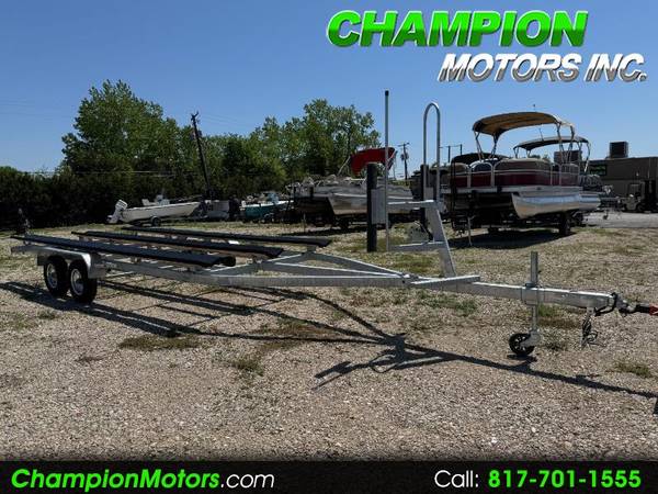 2025 Champion 22CC Tritoon Trailer with Disc Brakes for $0