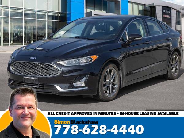 2020 Ford Fusion Hybrid Titanium for $0 Build Credit, Poor