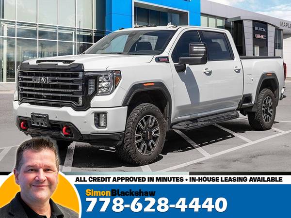 2021 GMC Sierra 3500HD AT4 6.6L for $0 Build Credit,