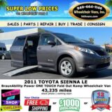 2011 Toyota Sienna Wheelchair Accessible Van for $0 Build Credit,