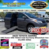 2020 Toyota Sienna Wheelchair Van for $0 Build Credit, Poor