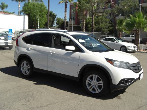2014 Honda CR-V EX-L AWD Leather Moonroof All Records A++