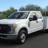 2017 Ford F350 XL Crew Cab Utility Bed Work Truck