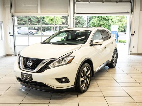 2017 Nissan Murano Platinum AWD for $0 Build Credit, Poor