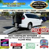 2021 Chrysler Voyager Wheelchair Van for $0 Build Credit, Poor