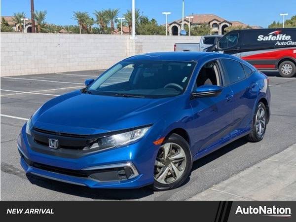 2019 Honda Civic LX Sedan for $0 Build Credit, Poor