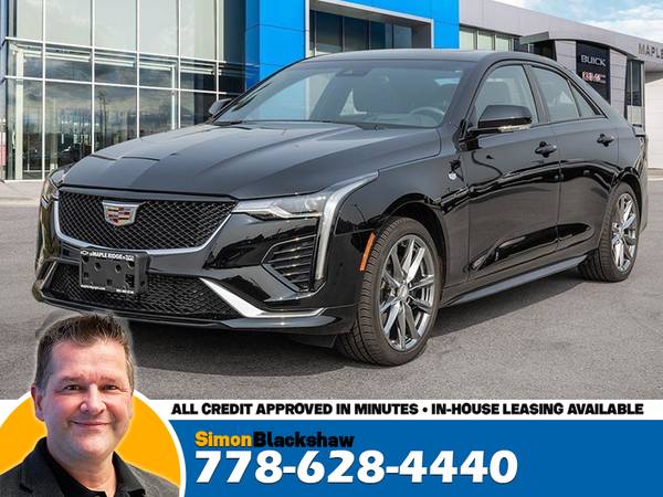 2020 Cadillac CT4 Sport 2.7L for $0 Build Credit, Poor