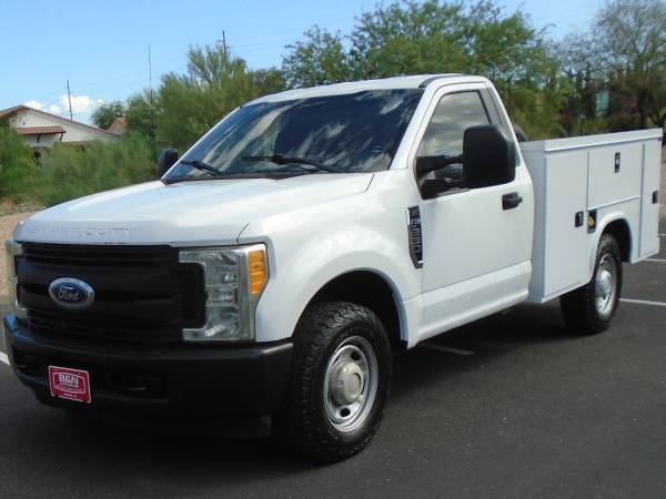 2017 Ford F250 Reg Cab Utility Bed Work Truck for