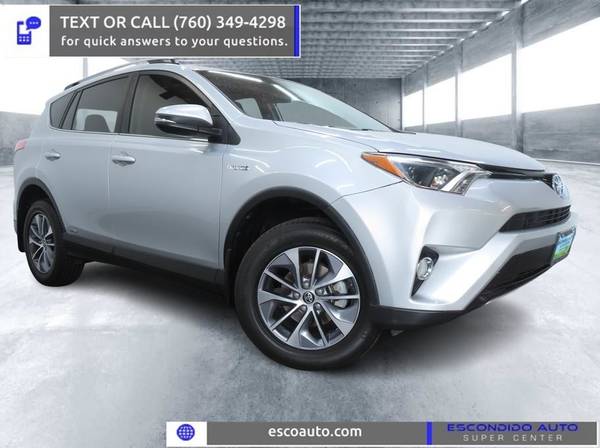 2016 Toyota RAV4 Hybrid XLE AWD for $0 Build Credit,