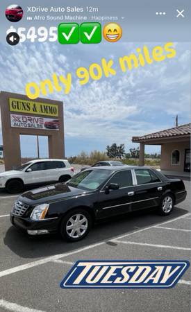 2008 Cadillac DTS Trim - 90K Miles - $999 Down