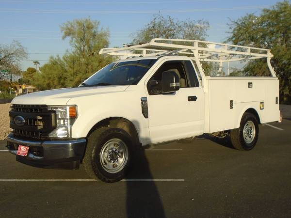 2020 Ford F350 Reg Cab Service Body Utility Bed for