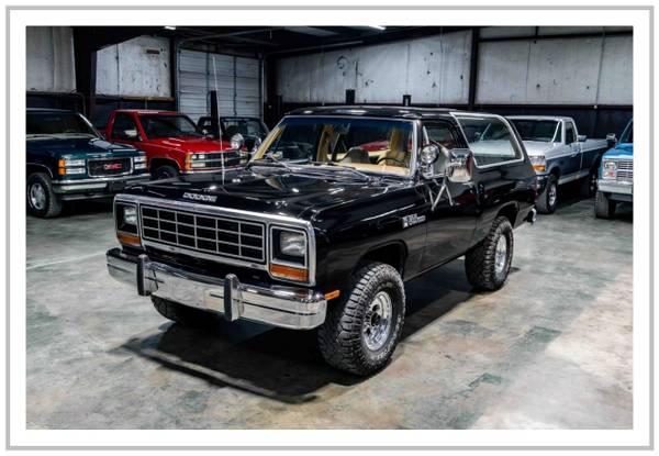 1985 Dodge Ramcharger 360 Auto AC for $0 Build Credit,