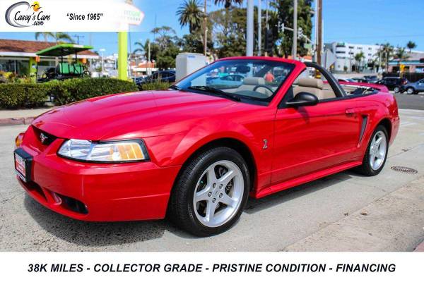 1999 Ford Mustang SVT Cobra Convertible for $0 Build Credit,