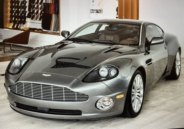 2003 Aston Martin V12 Vanquish 2+2 for $0 Build Credit,