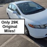 2007 Honda Civic EX – Only 29K Original Miles! for