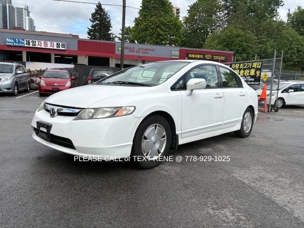 2008 Honda Civic Hybrid Sedan for $0 Build Credit, Poor