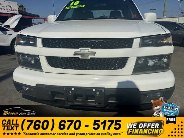 2010 Chevrolet Colorado Work Truck 4x2 Extended for $0 Build