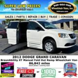 2012 Dodge Grand Caravan Wheelchair Van for $0 Build Credit,
