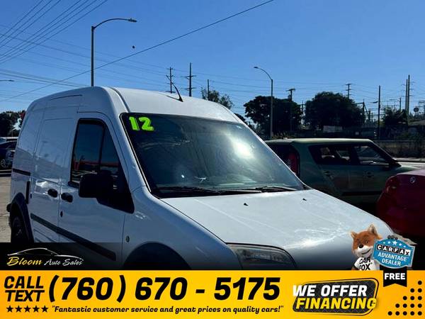 2012 Ford Transit Connect XLT Cargo Mini Van for $0