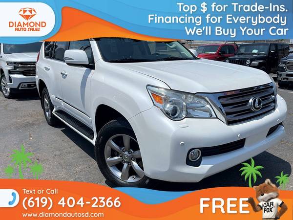 2012 Lexus GX 460 Premium AWD SUV $516/mo for $0