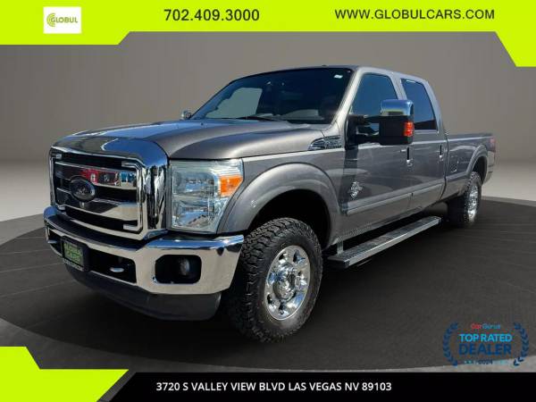 2013 Ford F250 Super Duty Lariat Crew Cab 4D 8