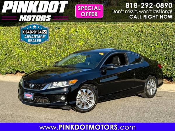 2013 Honda Accord EX-L Coupe for $0 Build Credit, Poor