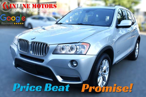 2014 BMW X3 xDrive28i for $0 Build Credit, Poor Credit,