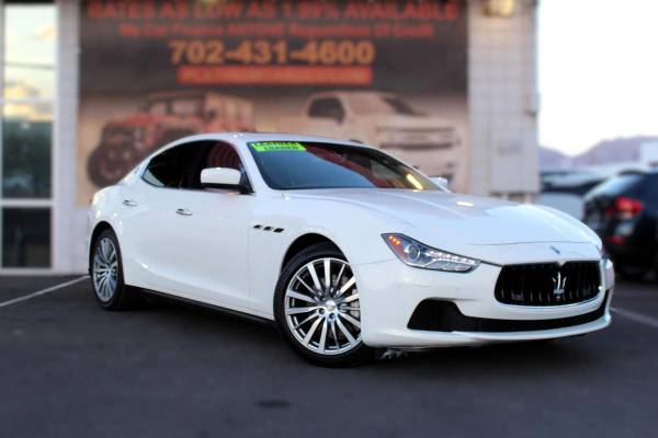 2014 Maserati Ghibli Sedan 4D Trim for $0 Build Credit,