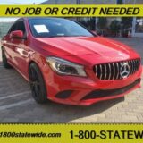 2014 Mercedes-Benz CLA 250 Sedan for $0 Build Credit, Poor