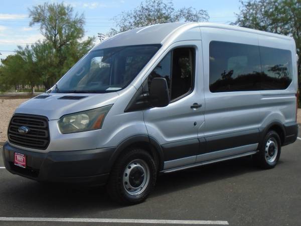 2016 Ford Transit T-350 Mid Roof 12 Passenger Van for