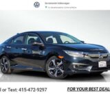 2016 Honda Civic Touring Sedan in Crystal Black Pearl for