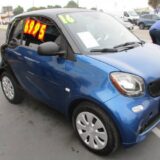 2016 Smart Fortwo Pure for $0 Build Credit, Poor Credit,