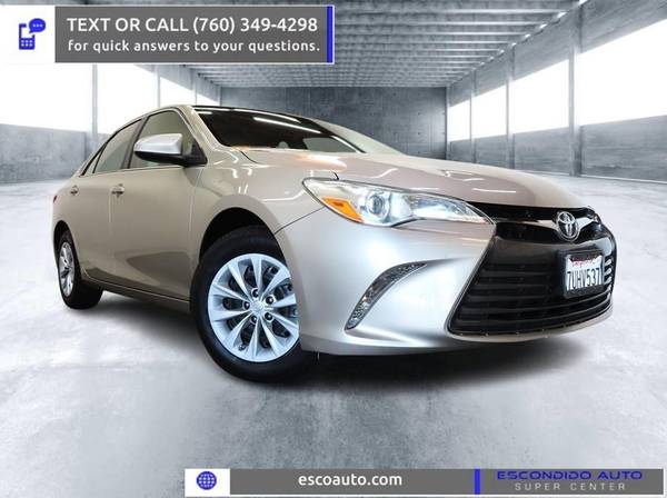 2016 Toyota Camry SE - Good/Bad/No Credit Welcome! for $0