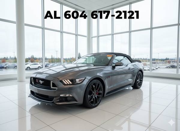 2017 Ford Mustang GT/CS Premium Convertible for $0 Build Credit,