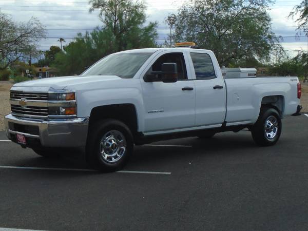 2018 Chevy Silverado 2500 Quad Cab 4WD Work Truck for