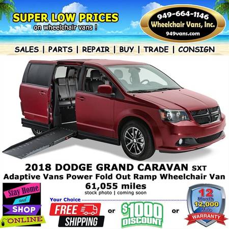 2018 Dodge Grand Caravan SXT for $0 Build Credit, Poor