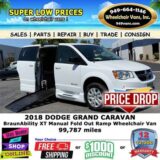 2018 Dodge Grand Caravan Wheelchair Van for $0 Build Credit,