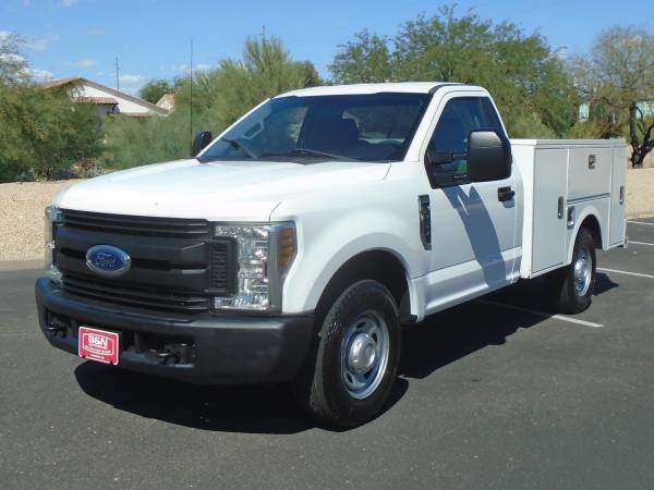 2018 Ford F250 Reg Cab Utility Bed Work Truck for