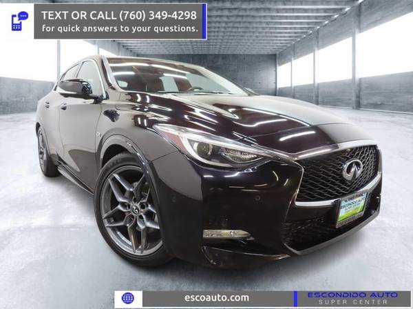 2018 INFINITI QX30 Sport - Good/Bad/No Credit OK! for $0