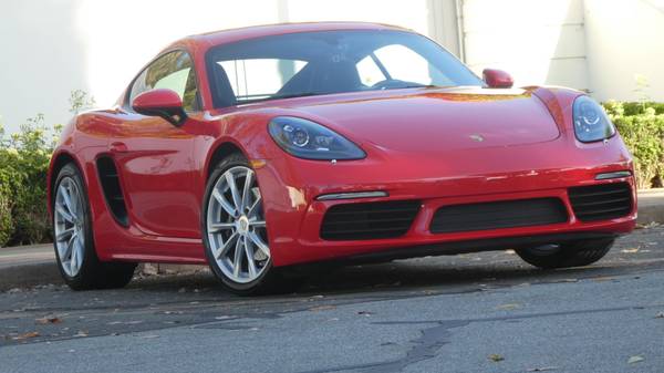 2018 Porsche Cayman 718 Manual Sport Chrono RARE Low Miles
